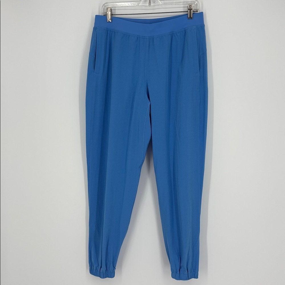 Lululemon Athletica Adapted State Perforated HR Jogger Women's Size 10 Blue EUC!